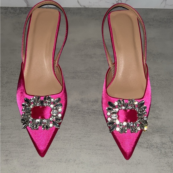 Shein Rhinestone Kitten Heels - Picture 7 of 10